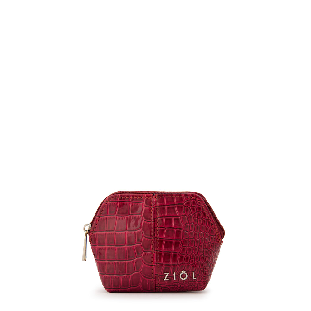 Monedero caroline pequeña rojo