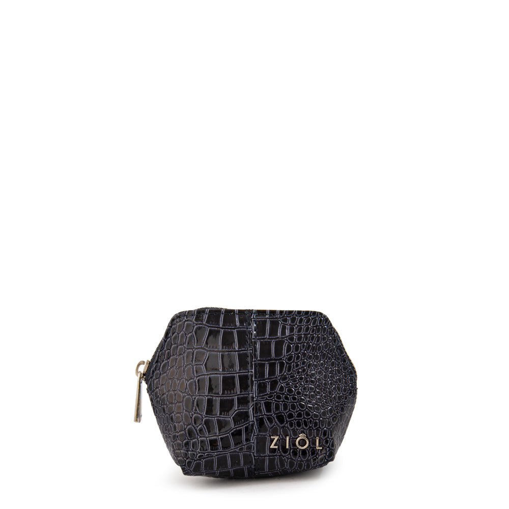 Monedero caroline pequeña azul oscuro