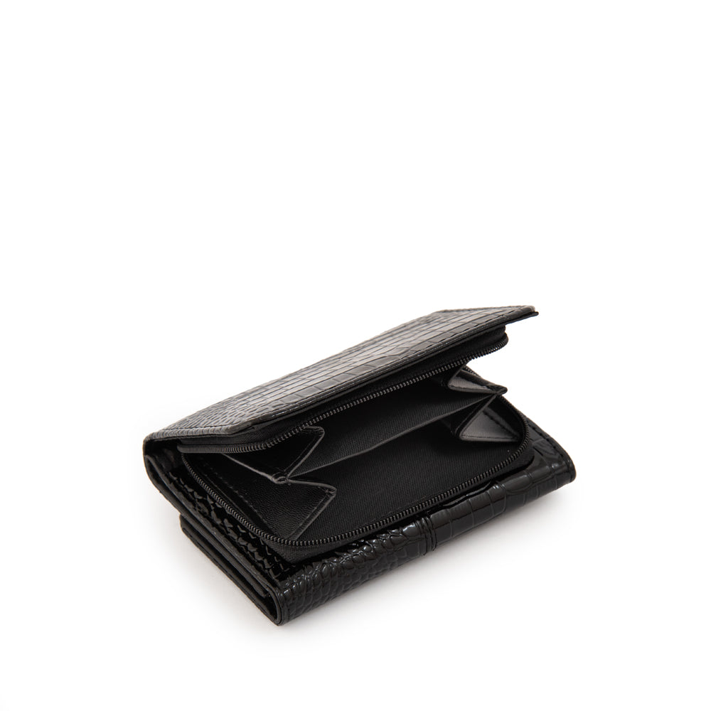 Billetera caroline pequeña negro