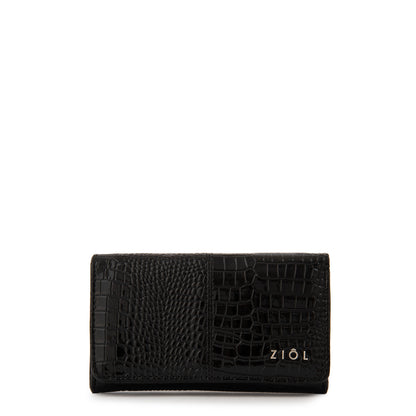 Billetera acordeon caroline mediana negro