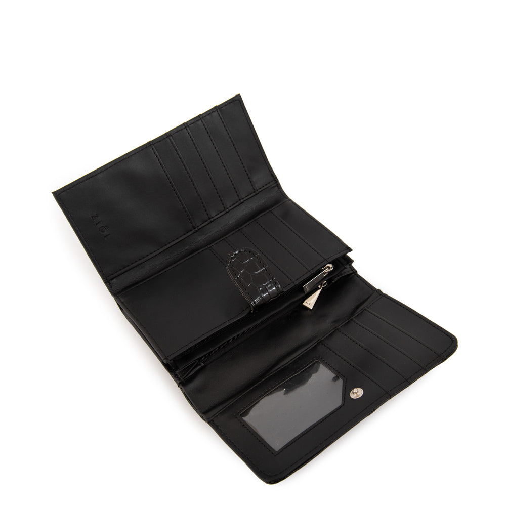 Billetera acordeon caroline mediana negro