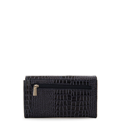 Billetera acordeon caroline mediana azul oscuro