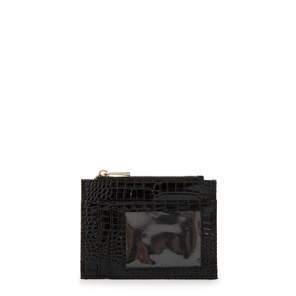 Tarjetero caroline pequeña negro