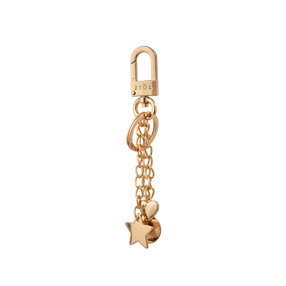 Hanging llavero kalia dorado claro