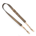Longstrap silver plateado oscuro