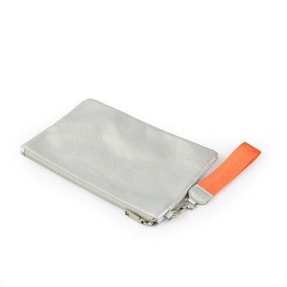 Billetera estuche grande famille plateado