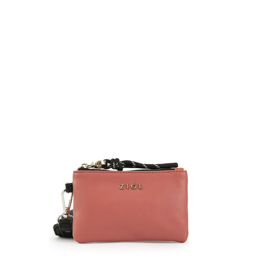 Monedero Rectangular Pequeño Heidi Coral