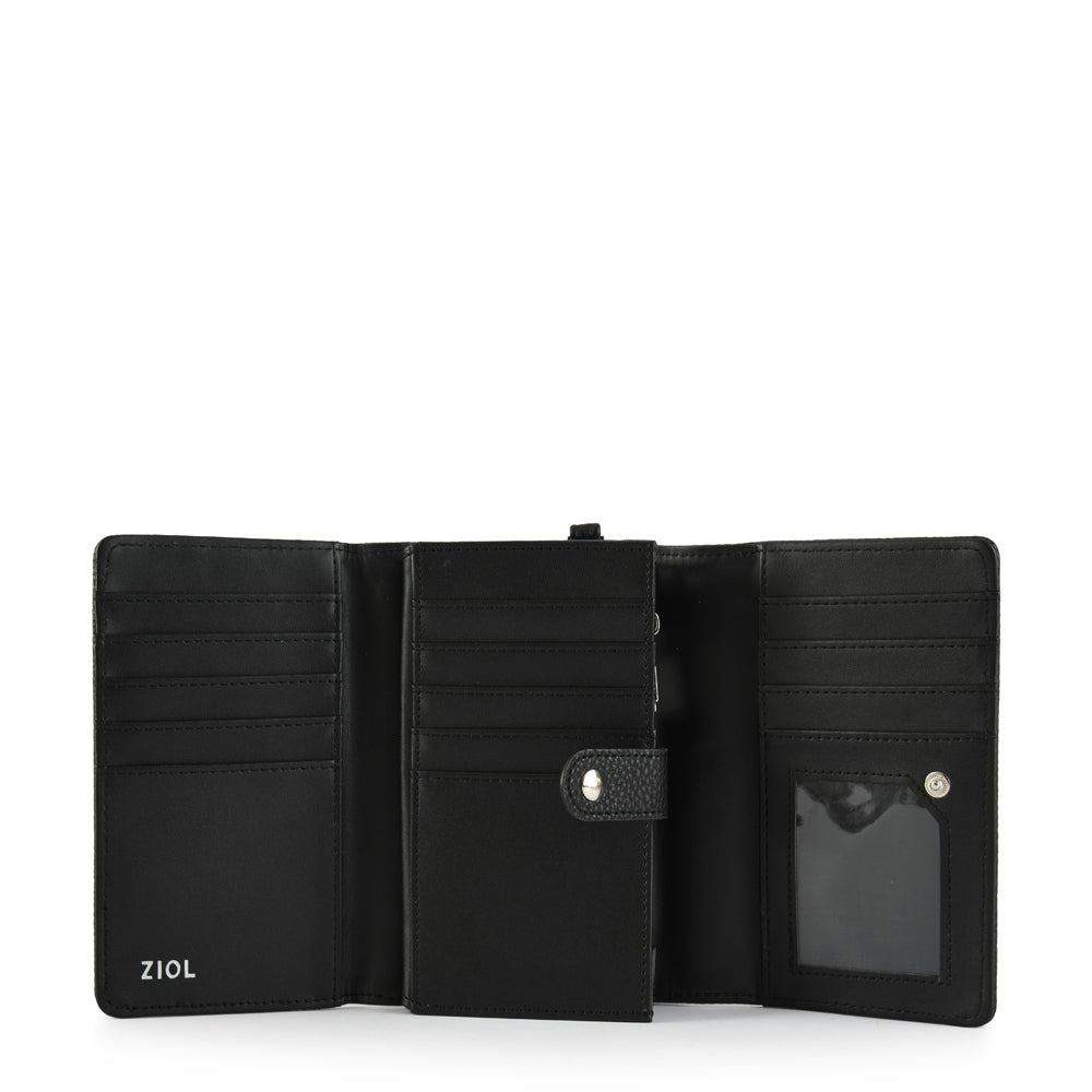 Billetera acordeon vayk mediana negro
