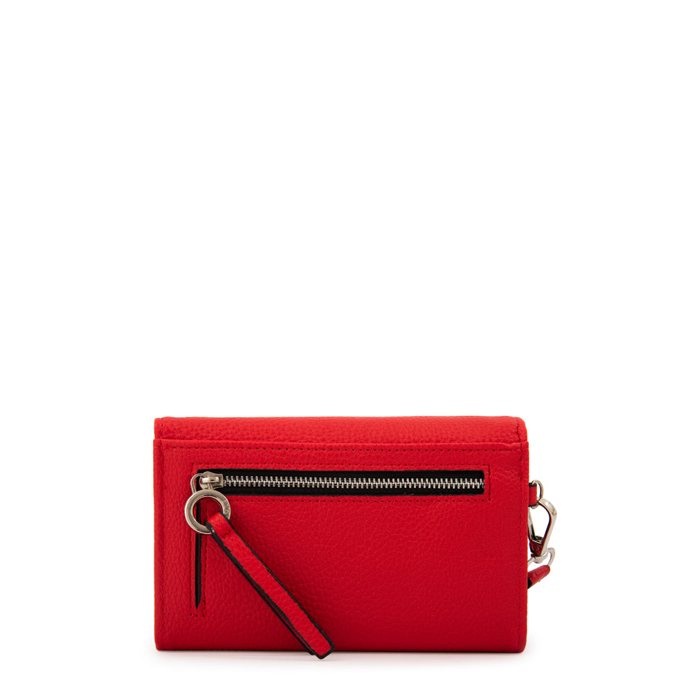 Billetera acordeon vayk mediana rojo
