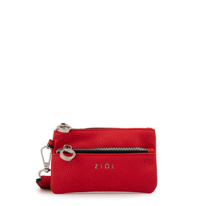 Monedero vayk pequeña rojo