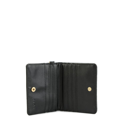 Tarjetero con ventana pequeña odzun negro