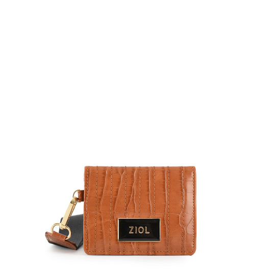 Tarjetero con ventana pequeña odzun camel