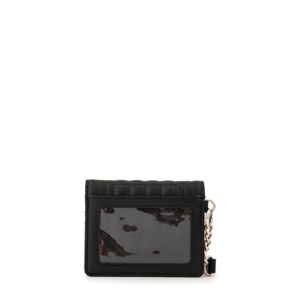 Tarjetero rectangular pequeña nay negro