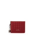 Tarjetero rectangular nay pequeña rojo