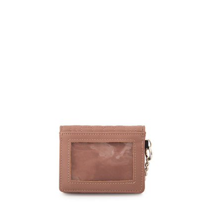 Tarjetero rectangular pequeña nay rosa viejo