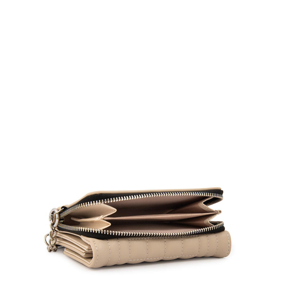 Billetera nay mediana beige