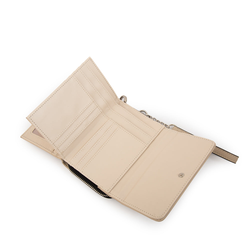 Billetera nay mediana beige