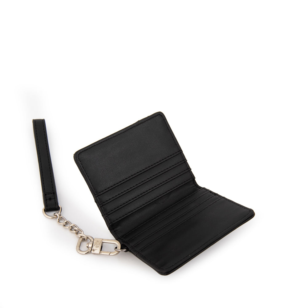 Tarjetero rectangular shanon pequeña negro