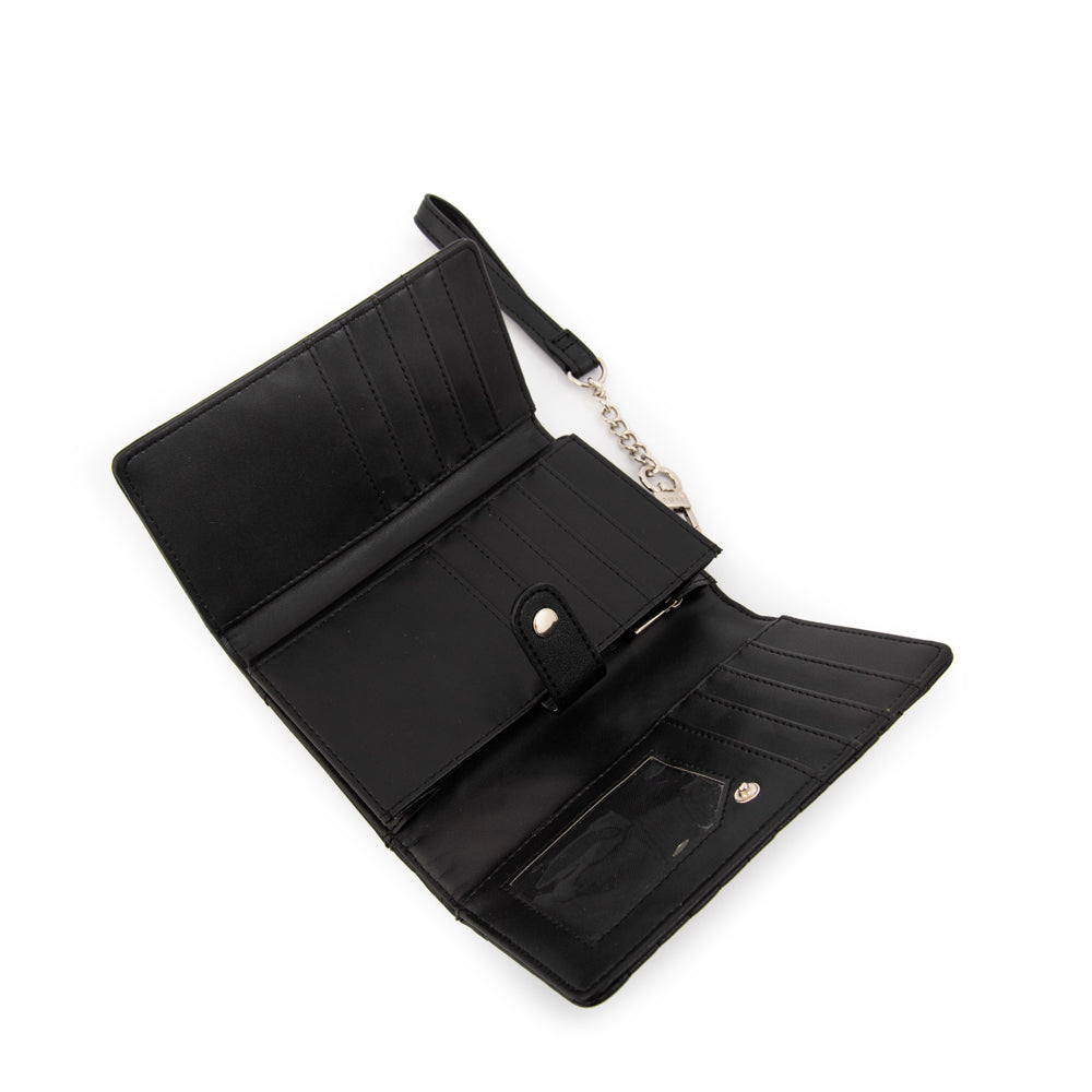 billetera cierre exterior pequeña shanon negro