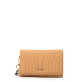 Billetera cierre exterior shanon pequeña beige