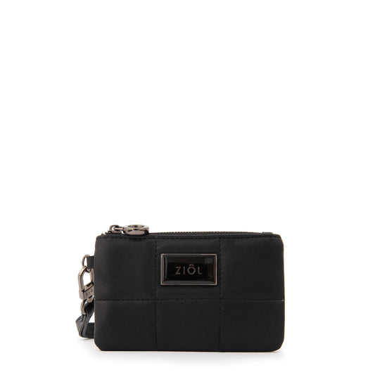 Monedero rectangular pequeña tanya negro