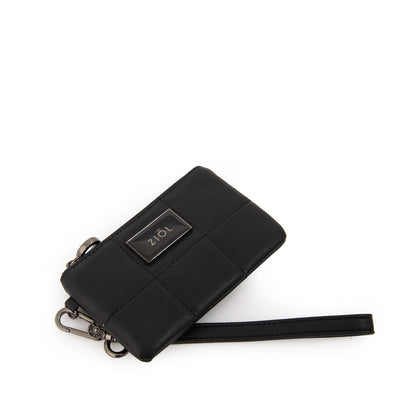 Monedero rectangular pequeña tanya negro