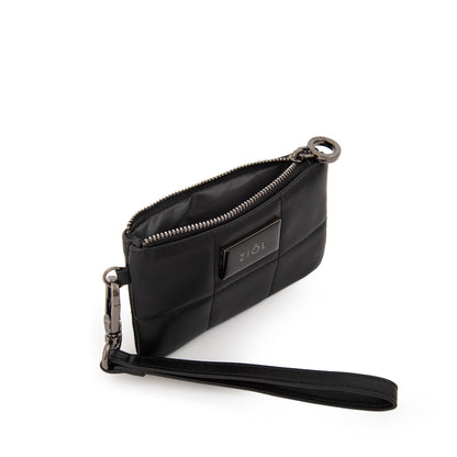 Monedero rectangular pequeña tanya negro