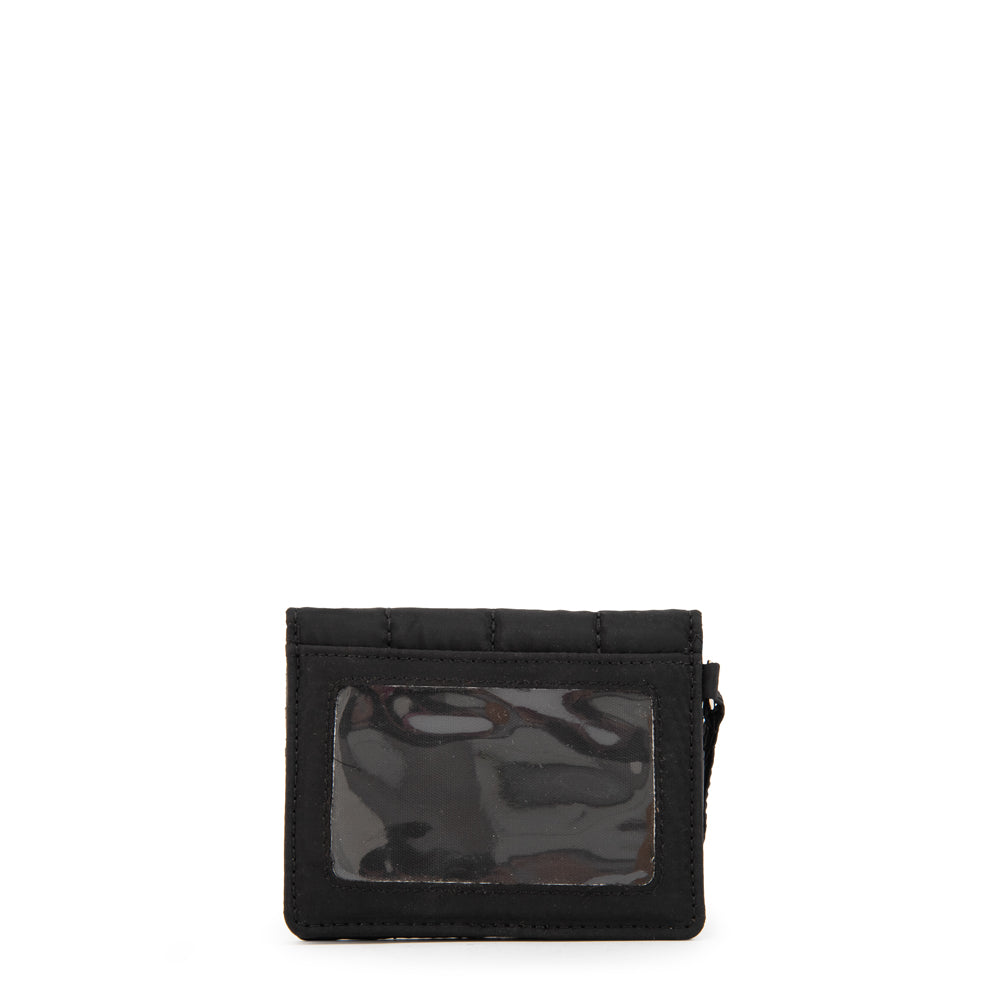 Tarjetero muga pequeña negro