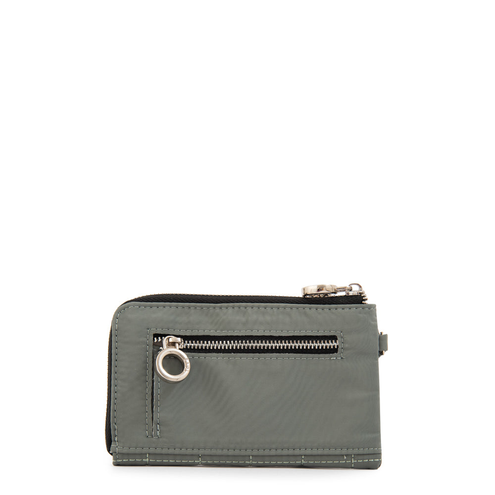 Billetera muga mediana verde claro