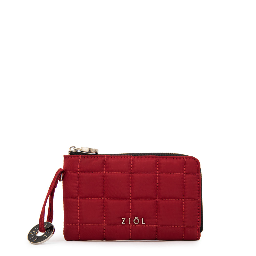 Billetera muga mediana rojo