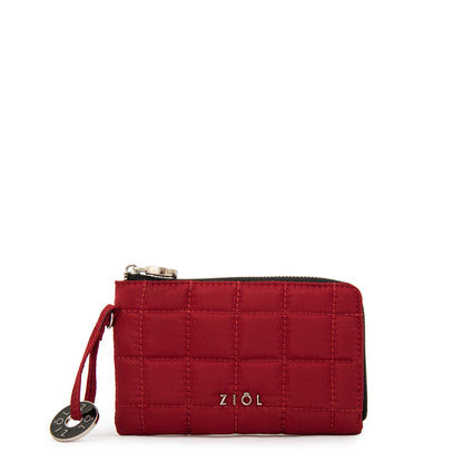 Billetera muga mediana rojo