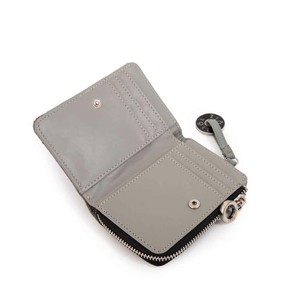 Billetera muga pequeña verde claro