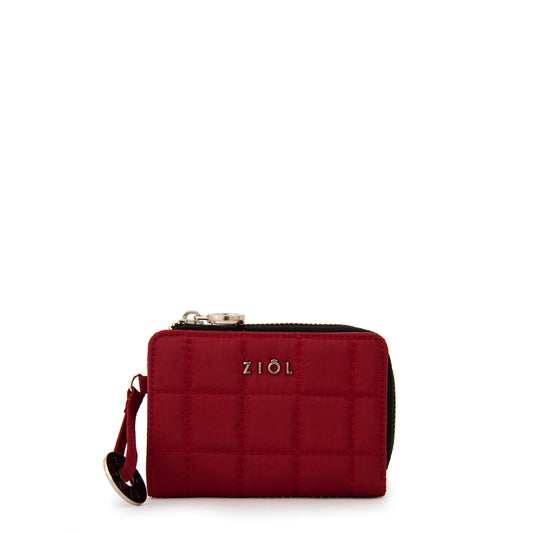 Billetera muga pequeña rojo