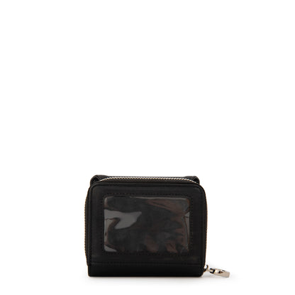 Billetera demin mediana negro