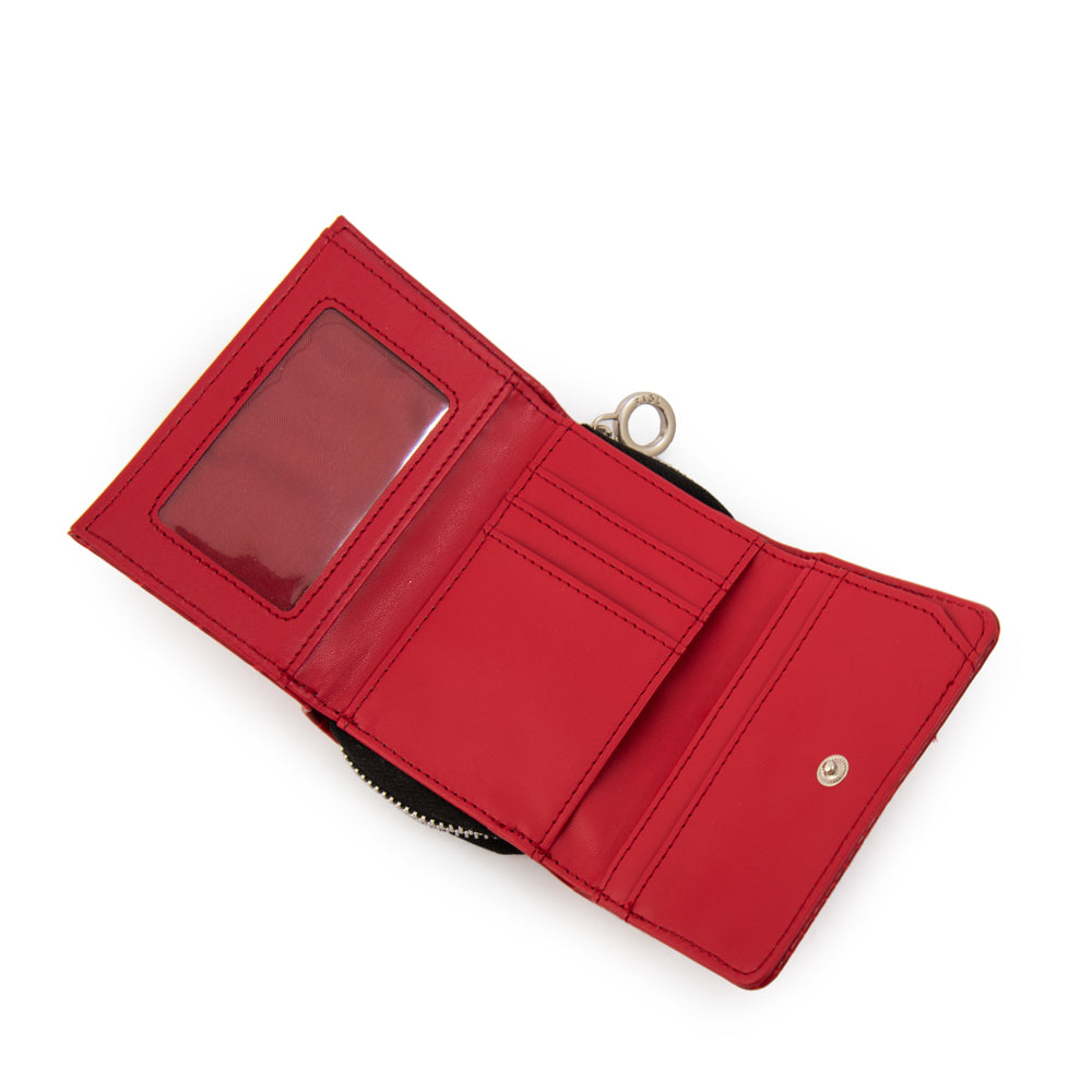Billetera lorena pequeña rojo