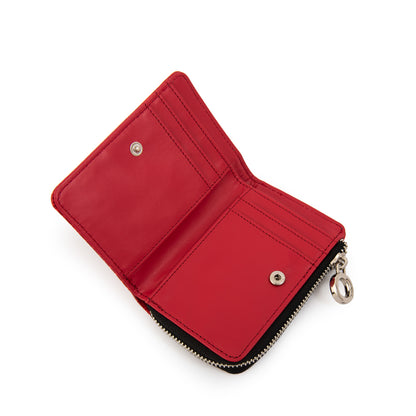 Billetera lorena pequeña rojo