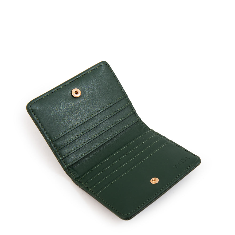Tarjetero tonka pequeña verde oliva – ZiolBags Chile