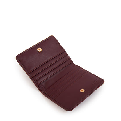 Tarjetero tonka pequeña rojo