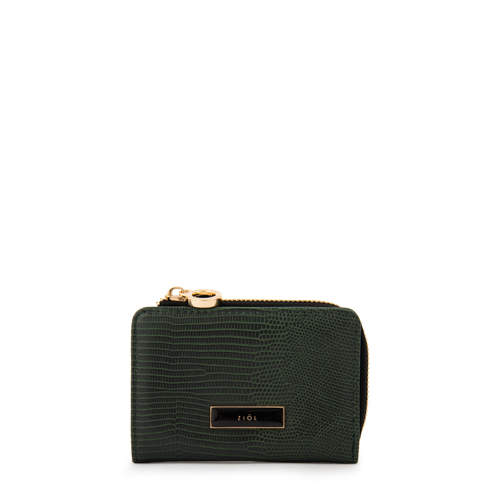 Billetera tonka pequeña verde oliva