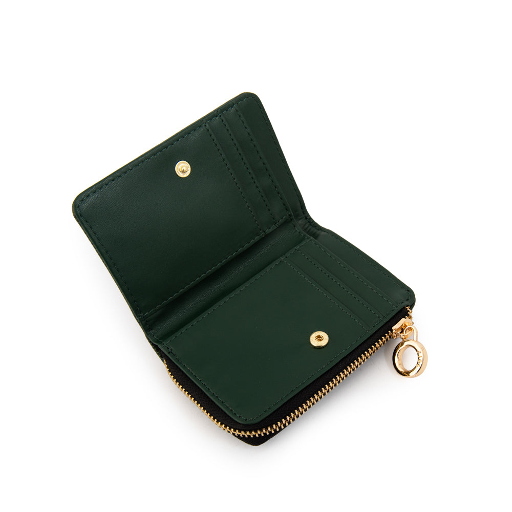 Billetera tonka pequeña verde oliva