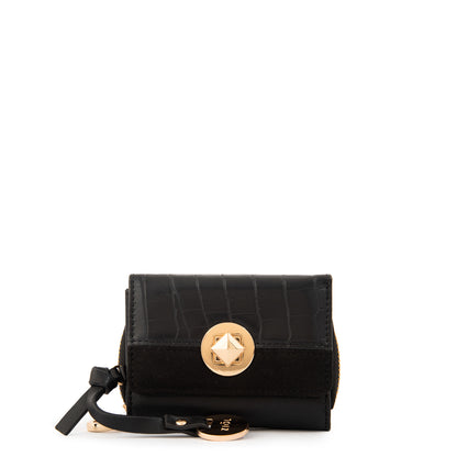 Billetera romi pequeña negro