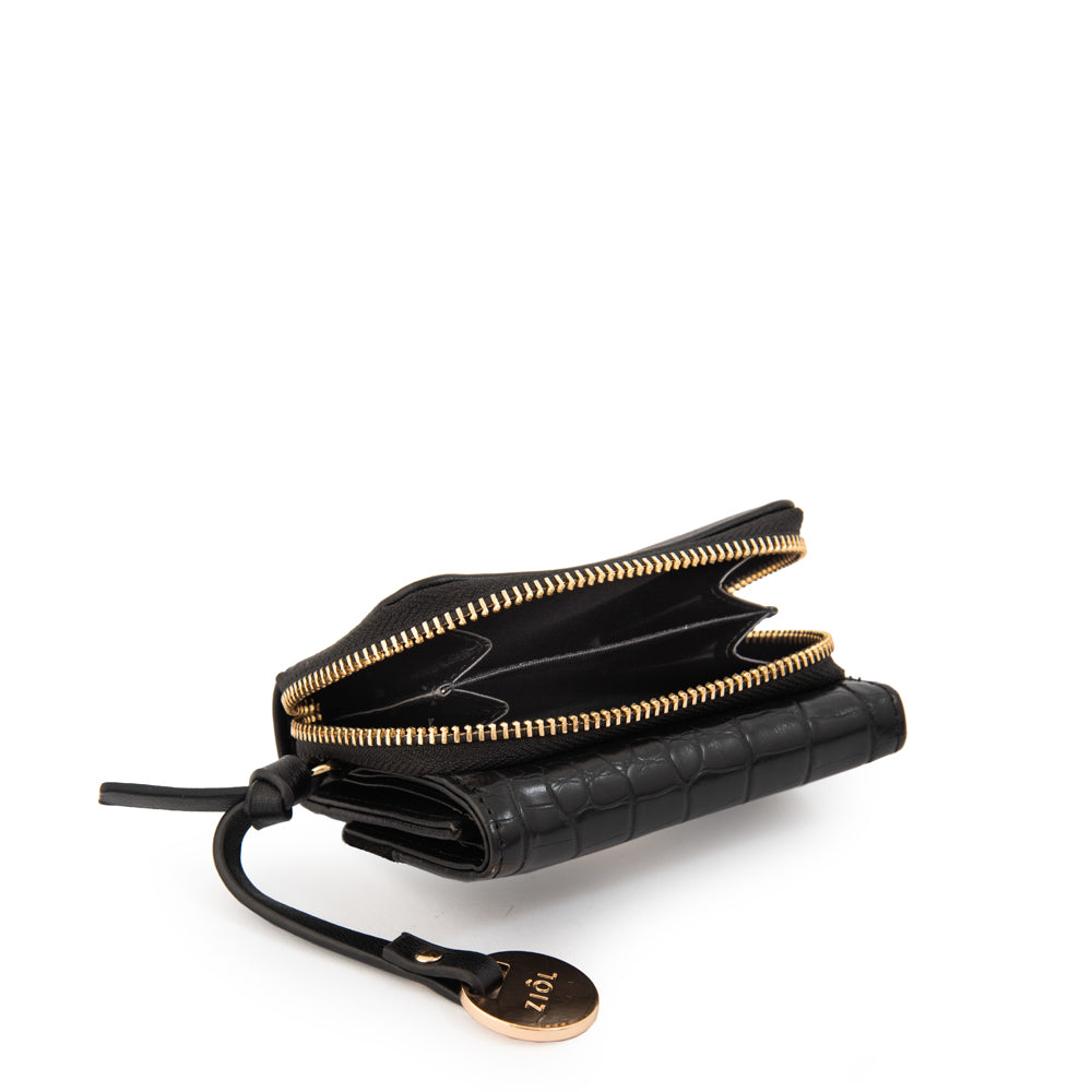 Billetera romi pequeña negro