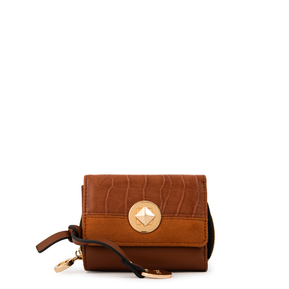 Billetera romi pequeña café