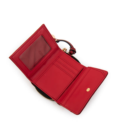 Billetera romi pequeña rojo