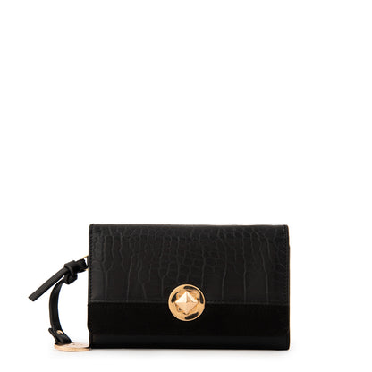 Billetera romi mediana negro