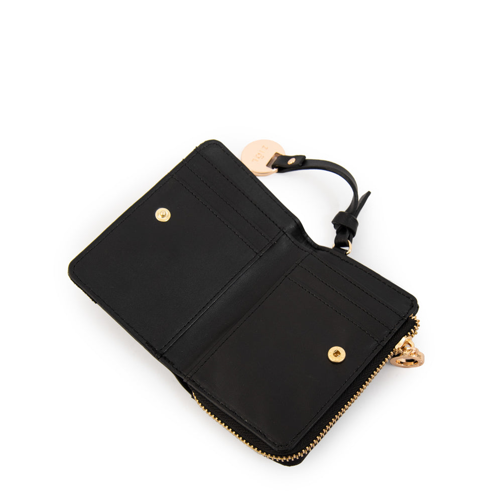 Billetera romi pequeña negro
