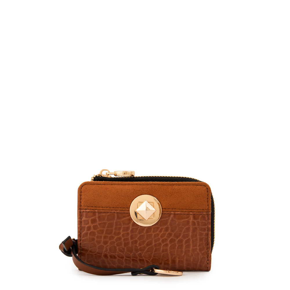 Billetera romi pequeña café