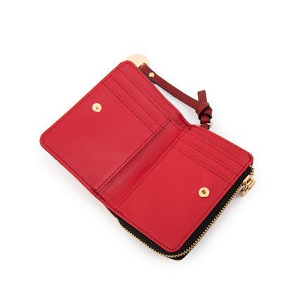 Billetera romi pequeña rojo