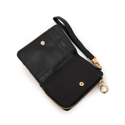 Billetera flopa pequeña camel