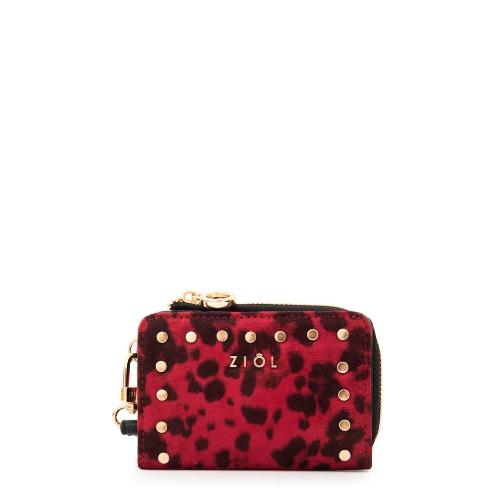 Billetera flopa pequeña rojo